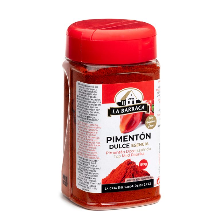 Pimenton Rac Be the first to review “PIMENTON DULCE BOTE 180G” Cancelar la respuesta
